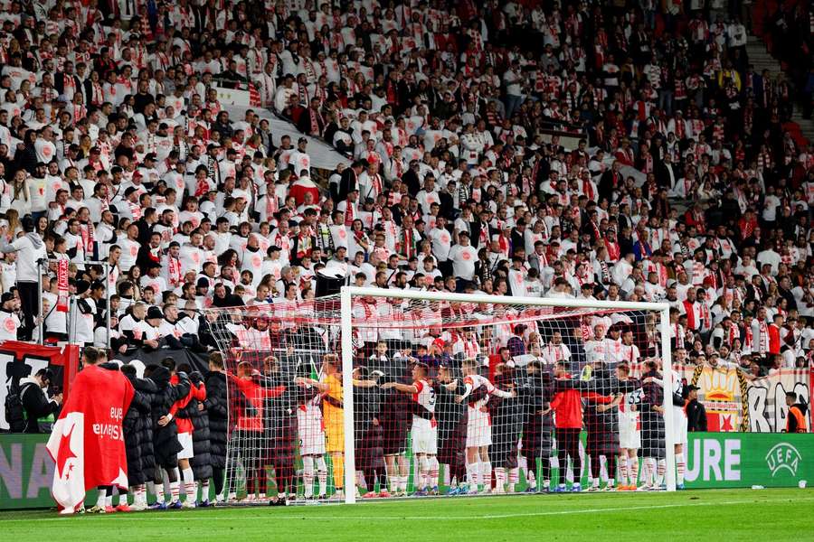 Slavia se ve čtvrtek bude moci spolehnout na domácí prostředí.