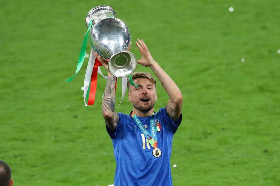 Ciro Immobile, câștigător al Euro 2020 cu naționala Italiei Ciro Immobile, câștigător al Euro 2020 cu naționala Italiei