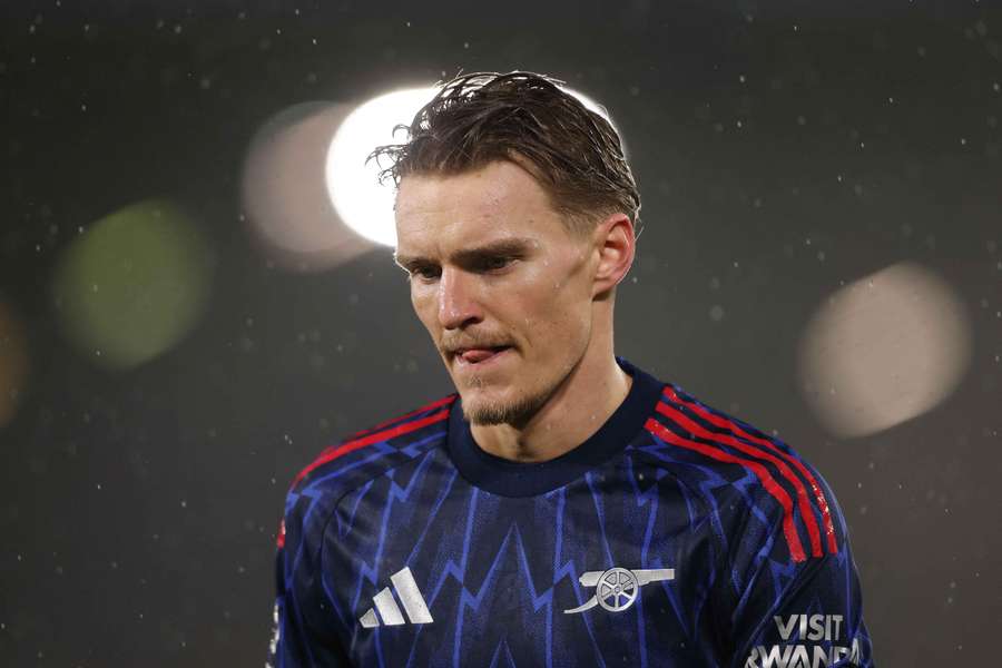 Arsenal captain Martin Odegaard