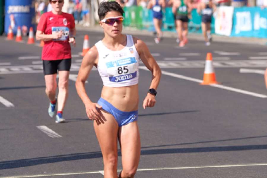 María Pérez, campeona de España de 20 km marcha con récord nacional incluido