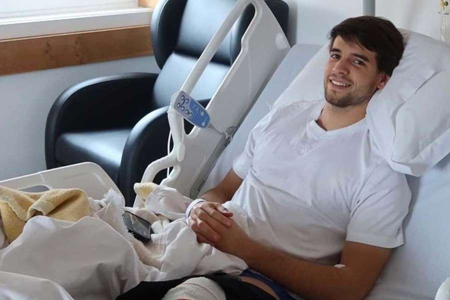 Daniel Bragança foi operado na segunda-feira