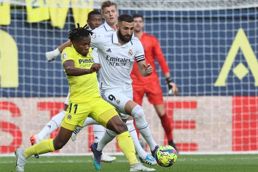 Benzema marcou, mas não foi suficiente para evitar a derrota