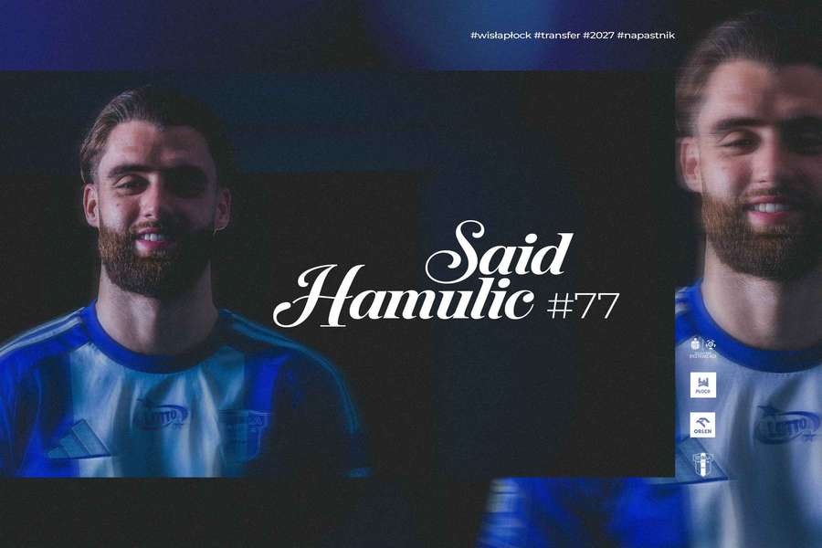 Said Hamulić wraca do EKstraklasy. Bośniak nowym zawodnikiem Wisły Płock