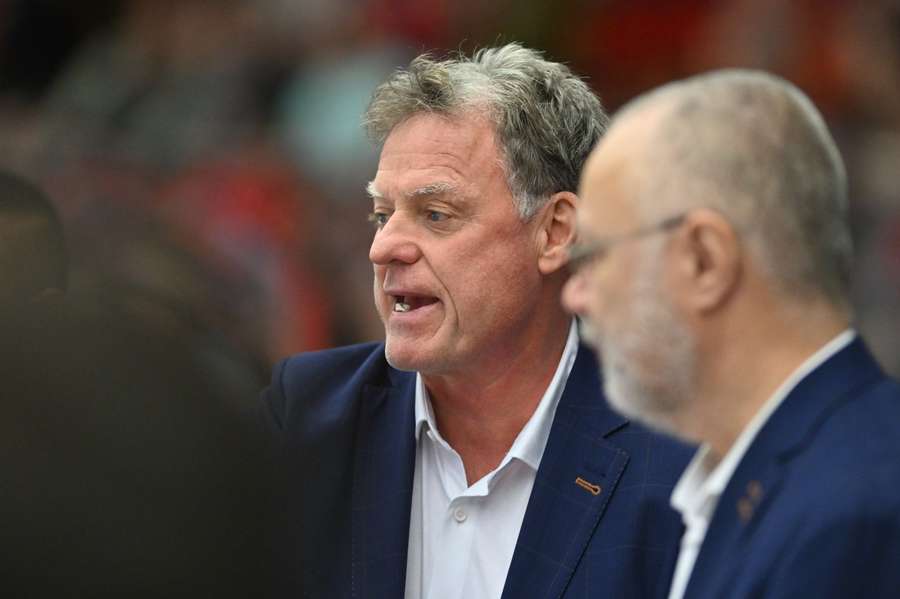 Reprezentační trenér Radim Rulík.