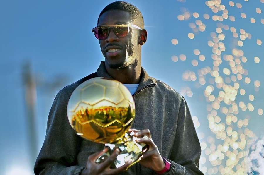 Den Ballon d'Or hat Dembélé bereits gewonnen Den Ballon d'Or hat Dembélé bereits gewonnen