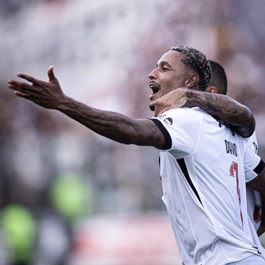 David marcou em Vasco 2x1 Grêmio