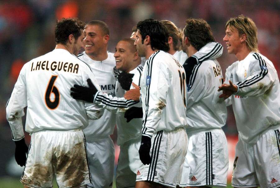 Helguera, en la época del Real Madrid de los Galácticos