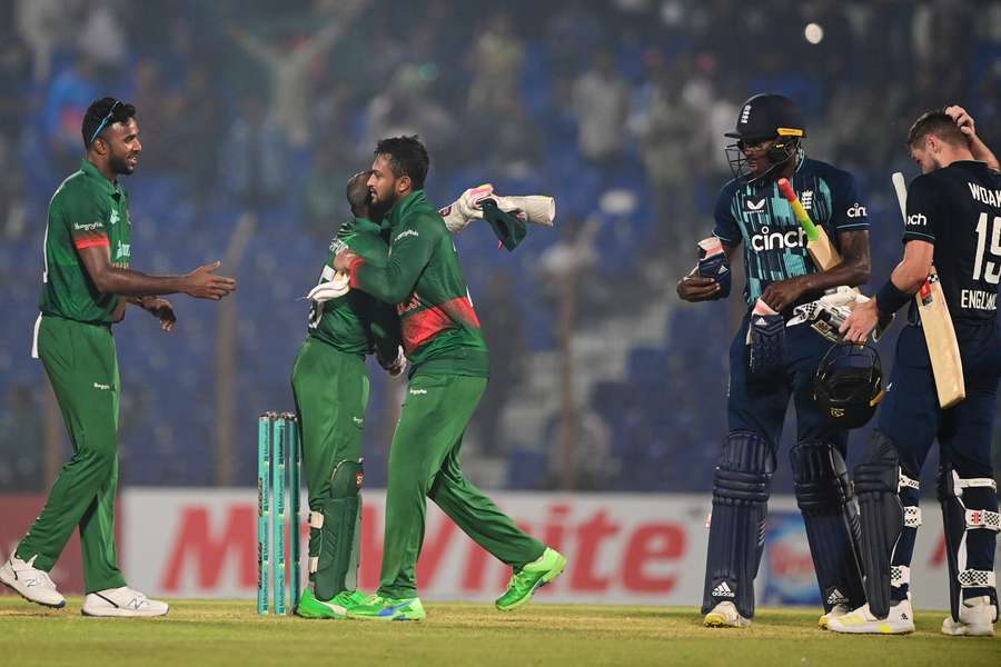 Bangladesh's Shakib Al Hasan was a bright spark for his team