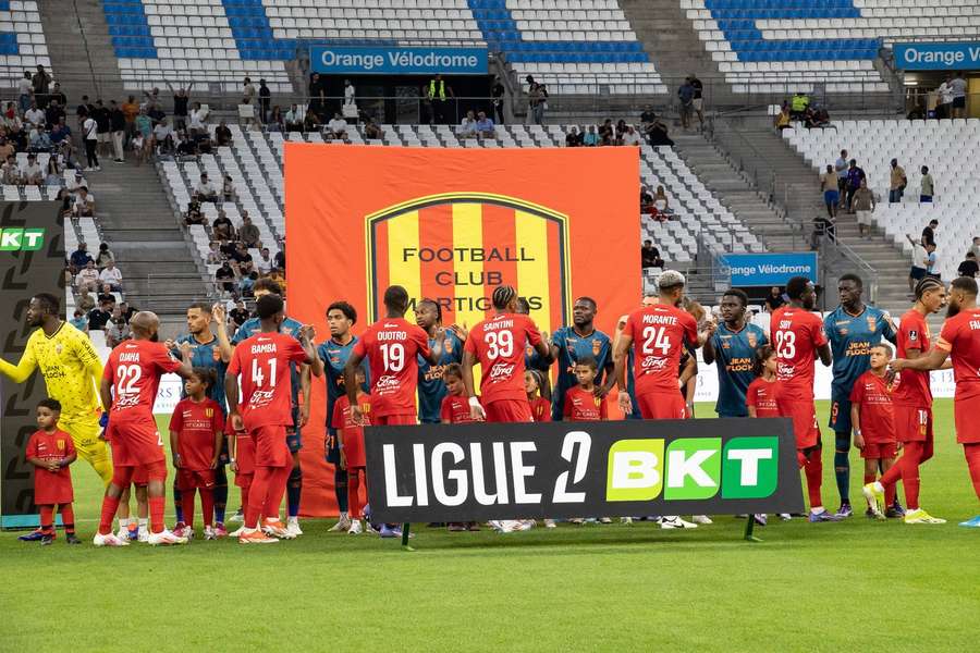 Martigues joue ses matches à domicile au Vélodrome