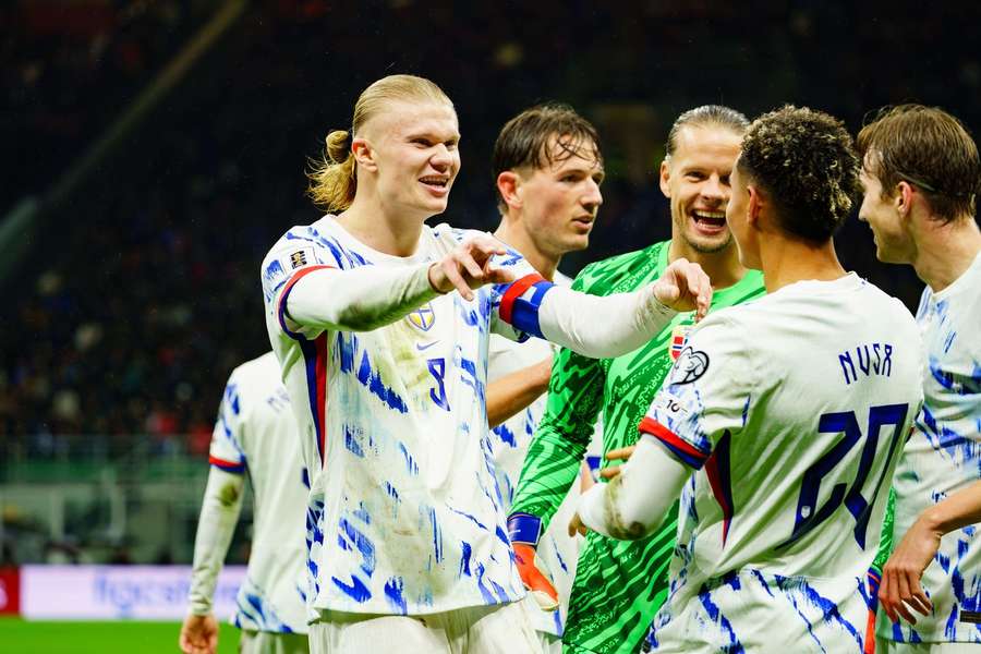 Erling Haaland strelil v kvalifikácii 16 gólov. Erling Haaland strelil v kvalifikácii 16 gólov.