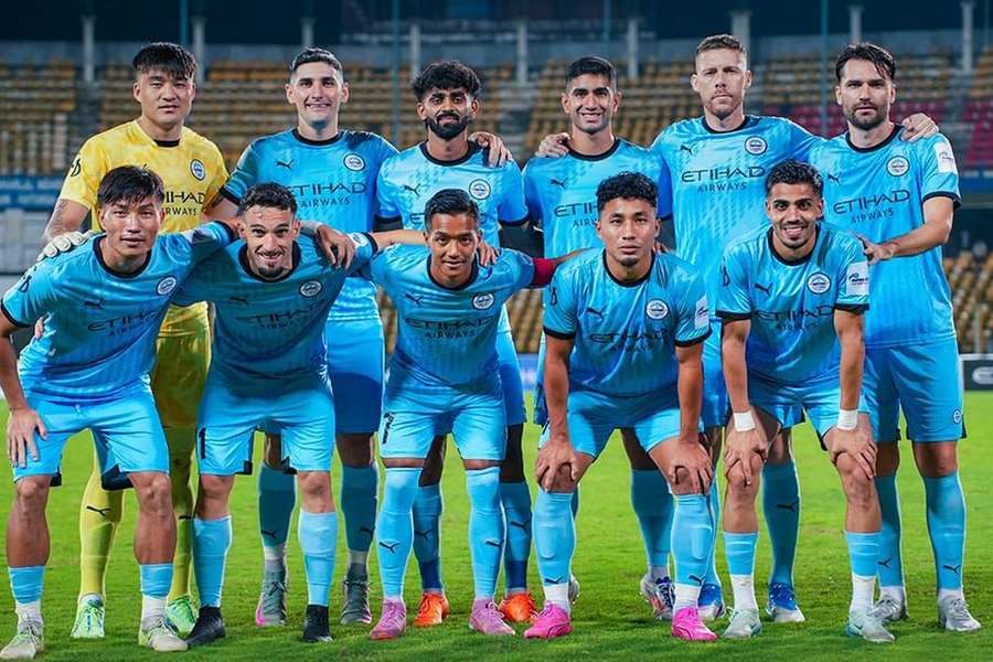 A equipa do Mumbai City