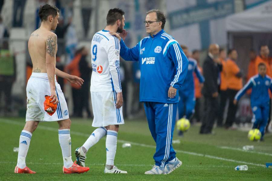 Ocampos y Gignac, juntos en el Marsella de Bielsa.