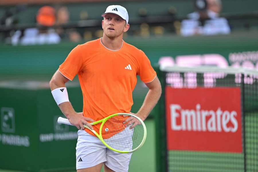 Davidovich, contrariado en Indian Wells