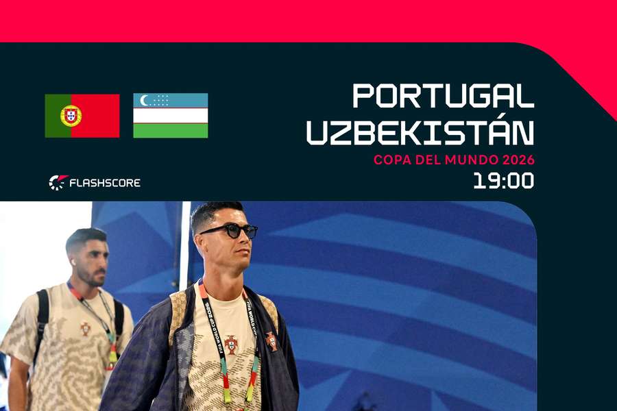 Sigue en directo el Portugal-Uzbekistán