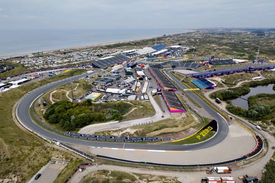 Le circuit de Zandvoort. Le circuit de Zandvoort.
