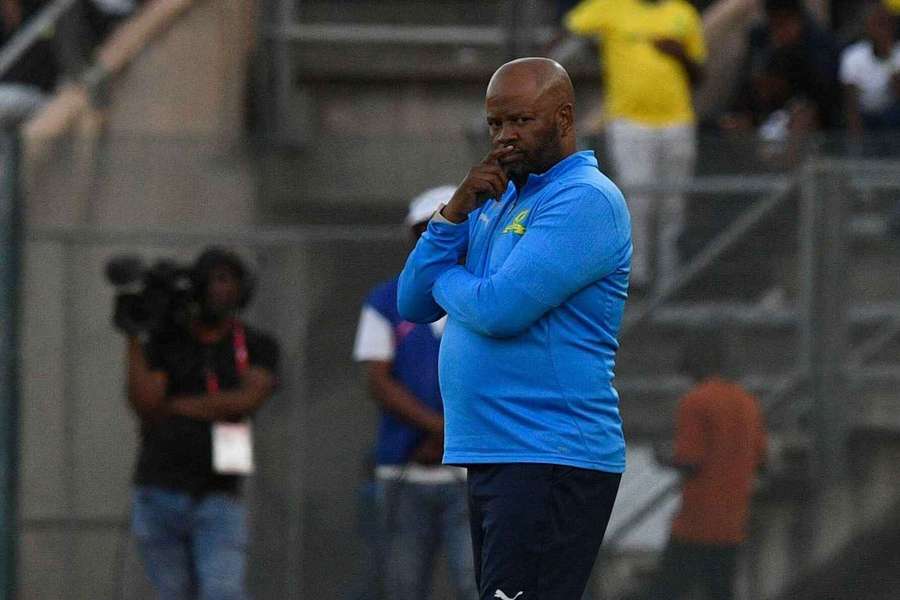 Manqoba Mngqithi coached in the CAF Champions League with Mamelodi Sundowns Manqoba Mngqithi coached in the CAF Champions League with Mamelodi Sundowns