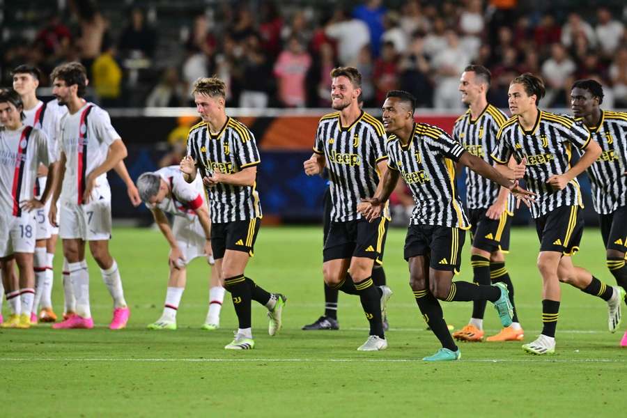 La Juventus s'est imposée après un long moment.