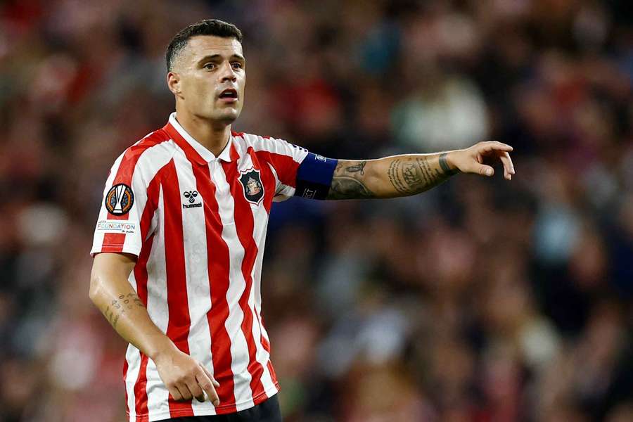 Sunderland's Granit Xhaka Sunderland's Granit Xhaka