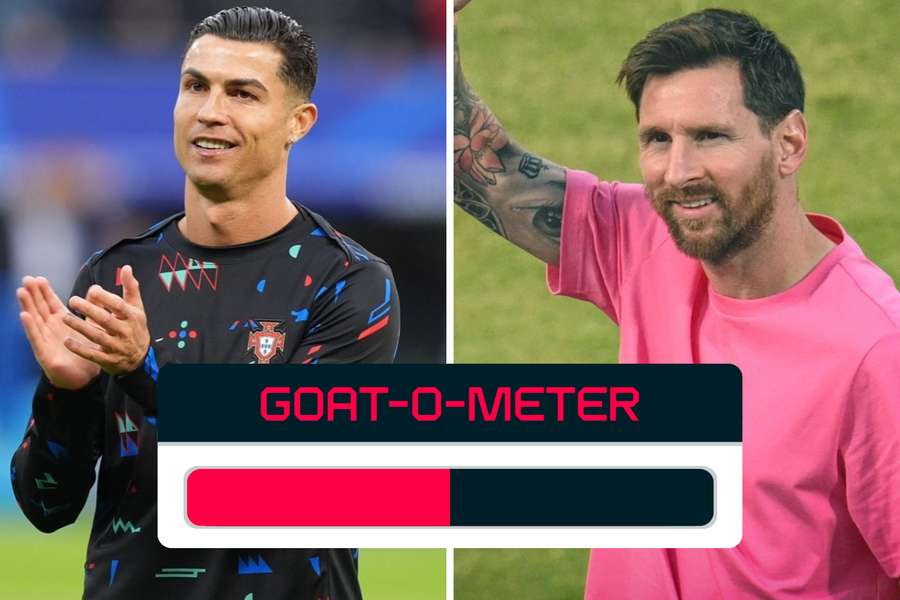 Das dieswöchige GOAT-o-Meter zwischen Cristiano Ronaldo und Lionel Messi