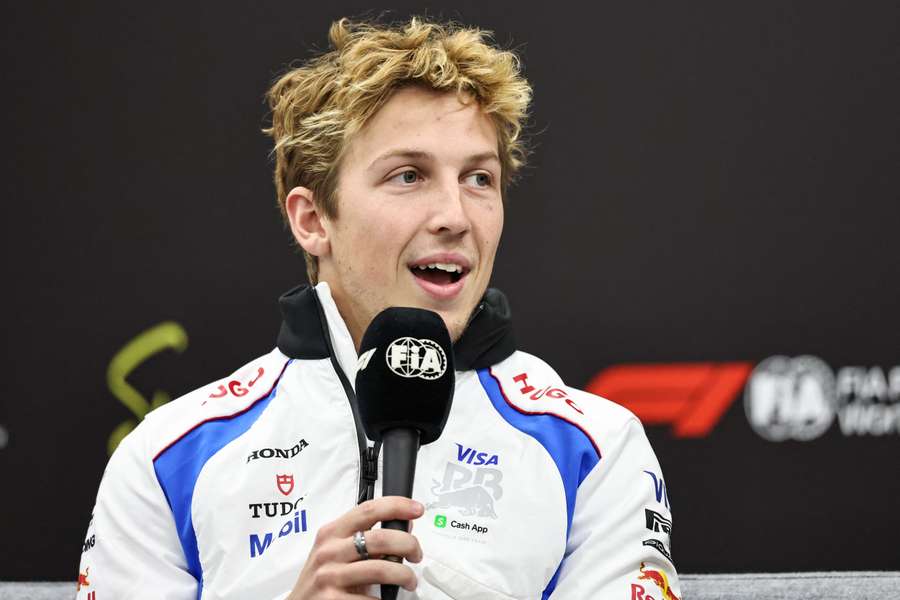 Liam Lawson à Suzuka ce jeudi.
