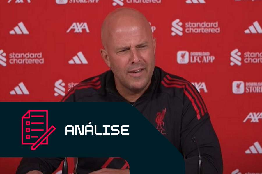 Arne Slot, treinador do Liverpool