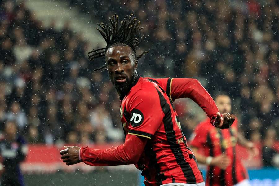 Guessand face à Lyon dimanche dernier.