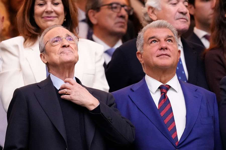 Florentino Pérez y Joan Laporta
