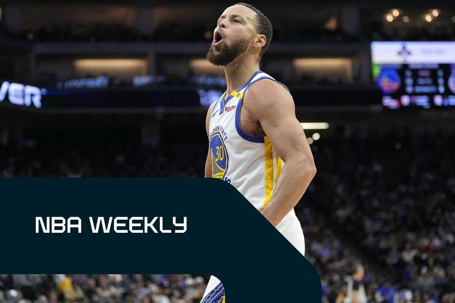 Steph Curry está que arde