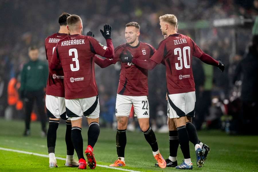 Sparťané slaví trefu v Konferenční lize.