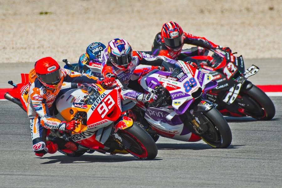 Marquez (#93) beim GP in Portugal