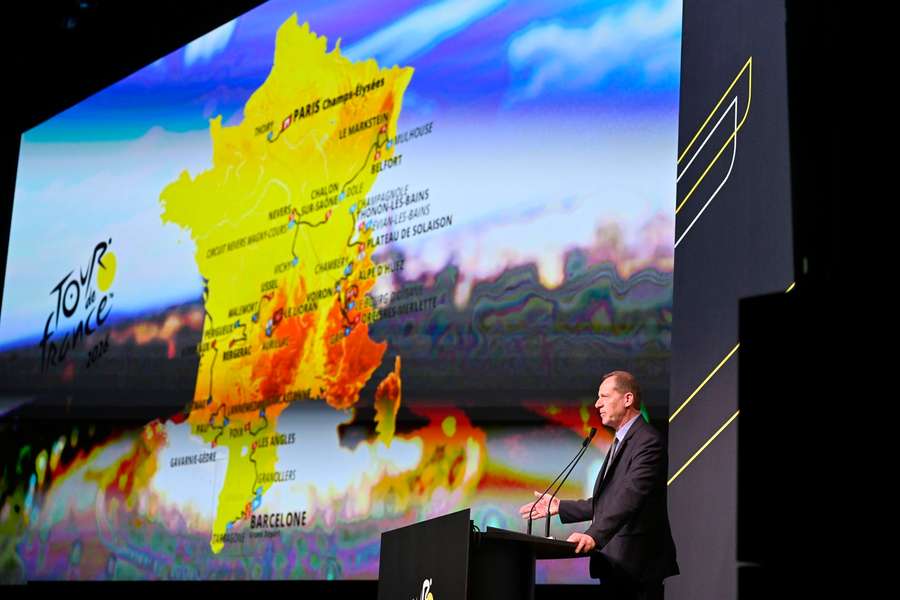 Die Strecke der Tour de France 2026.