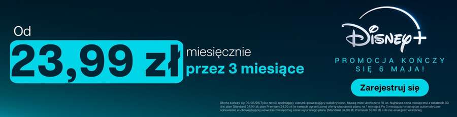 Wiosenna promocja Disney+