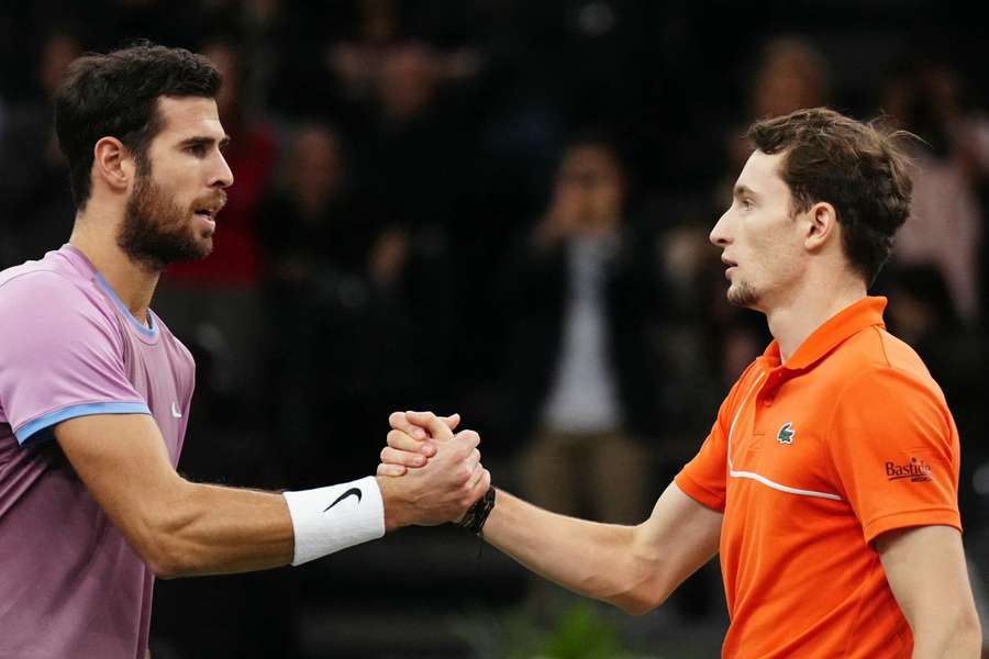 Ugo Humbert provocou a ira de Karen Khachanov