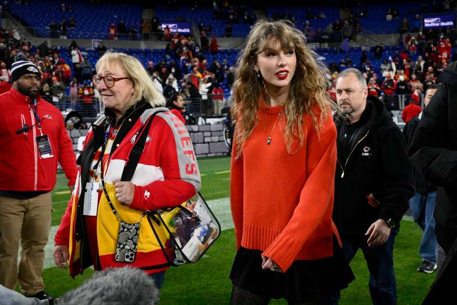 Taylor Swift vai ver os Chiefs sempre que pode