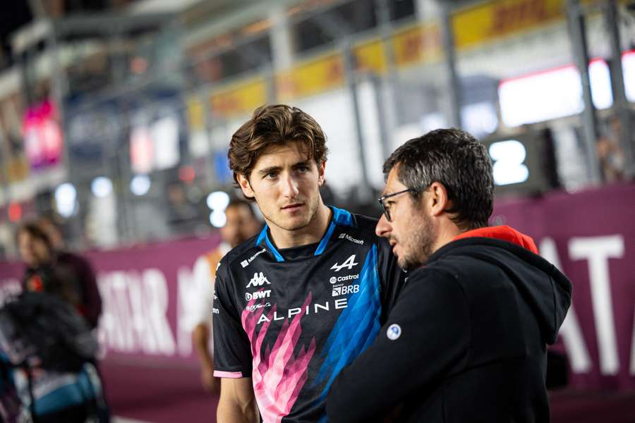 Jack Doohan (à gauche) au Qatar ce week-end.