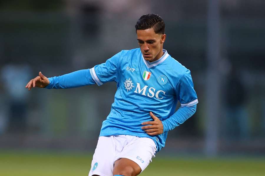 Giacomo Raspadori está em seus últimos dias como jogador do Napoli