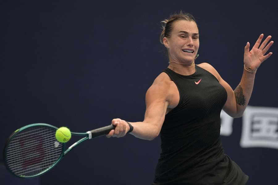 Aryna Sabalenka à Pékin.