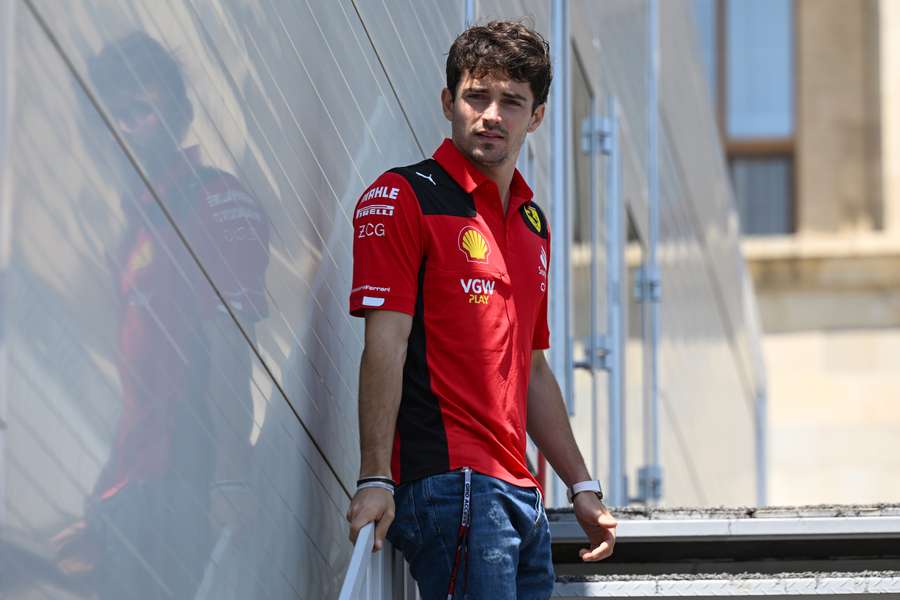 Ferrari driver Charles Leclerc