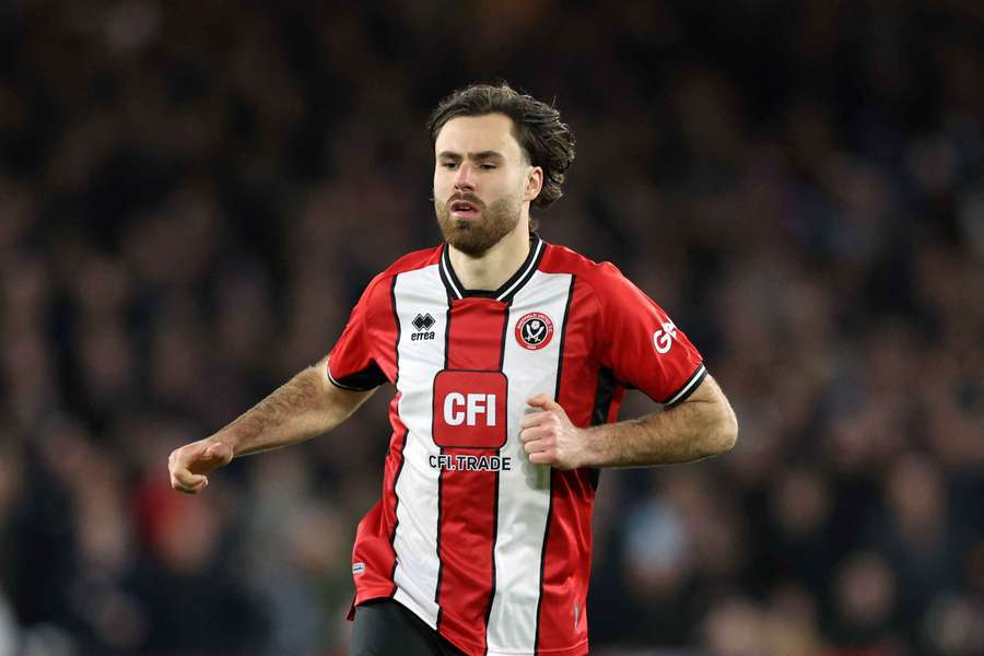 Ben Brereton Diaz i aktion for Sheffield United i sidste sæson