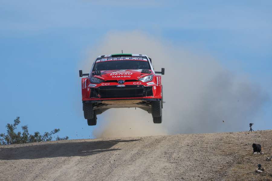 Elfyn Evans em prova