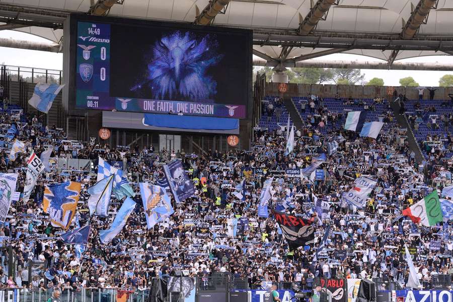 De Curva Nord van Lazio