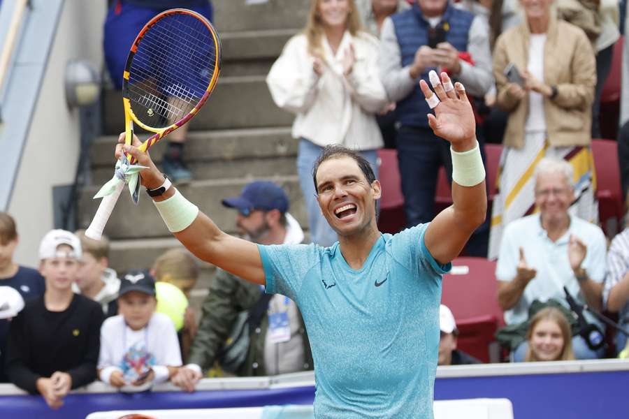 Nadal won in straight sets on Tuesday