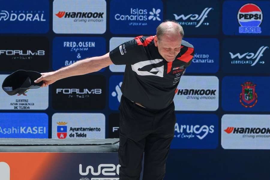 Ex-campeão de ralis Juha Kankkunen