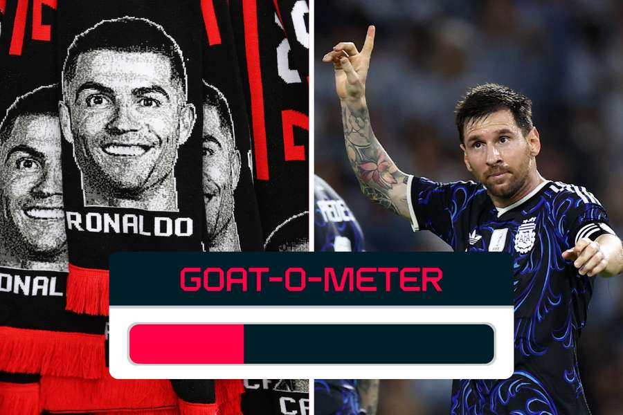 Das dieswöchige GOAT-o-Meter zwischen Cristiano Ronaldo und Lionel Messi