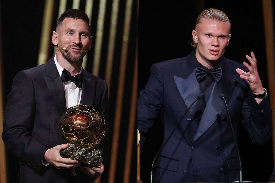 Messi ganó el Balón de Oro frente a Haaland.