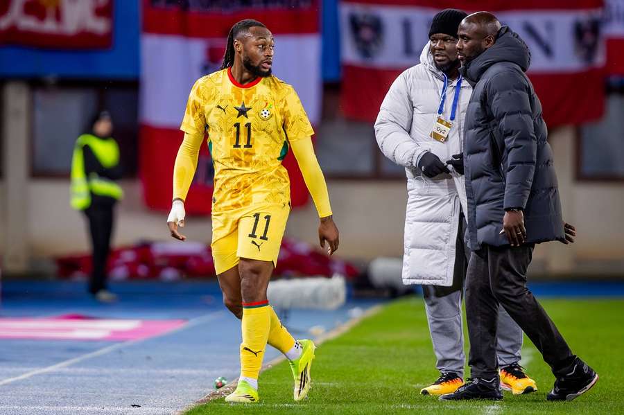 Antoine Semenyo (l.) und Otto Addo (r.) 