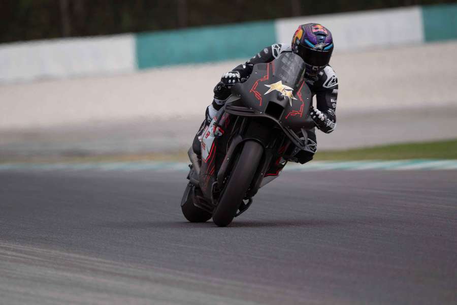 Jorge Martin cette semaine à Sepang.