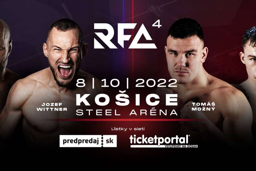 Turnaj RFA 4 v Košiciach ponúka atraktívnu zápasnícku kartu