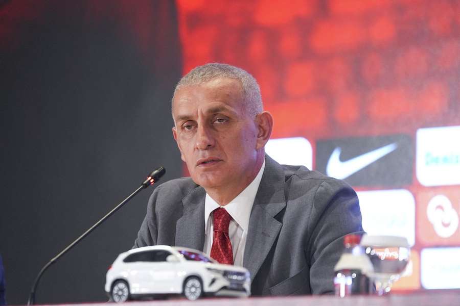 Turkish Football Federation President Ibrahim Haciosmanoglu