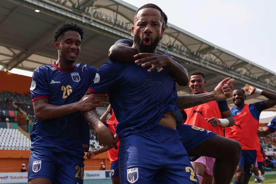 Bebé, con la selección de Cabo Verde